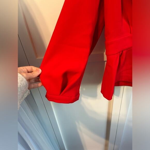 Halogen Red Blazer Medium - Picture 2 of 5